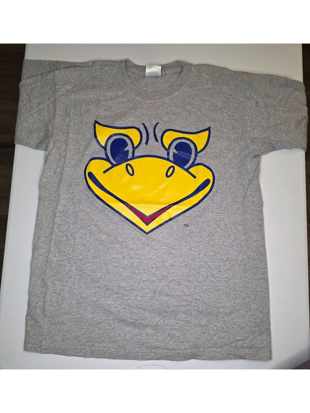 90s NCAA Kansas Jayhawks "Beak 'Em Hawks" Tee